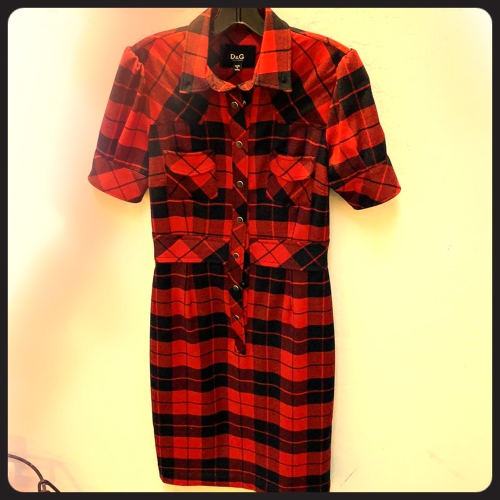 Dolce & Gabana Plaid Dress